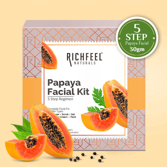 Richfeel Papaya Facial kit 5X6 gm