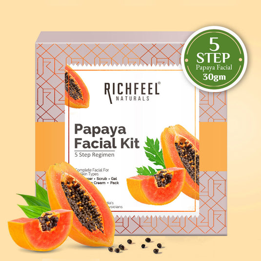 Richfeel Papaya Facial kit 5X6 gm