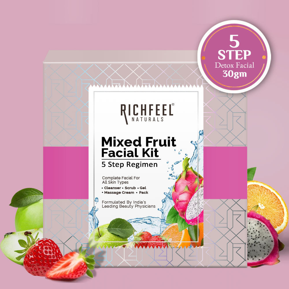 Richfeel Mixed Fruit Facial Kit 5x6 G