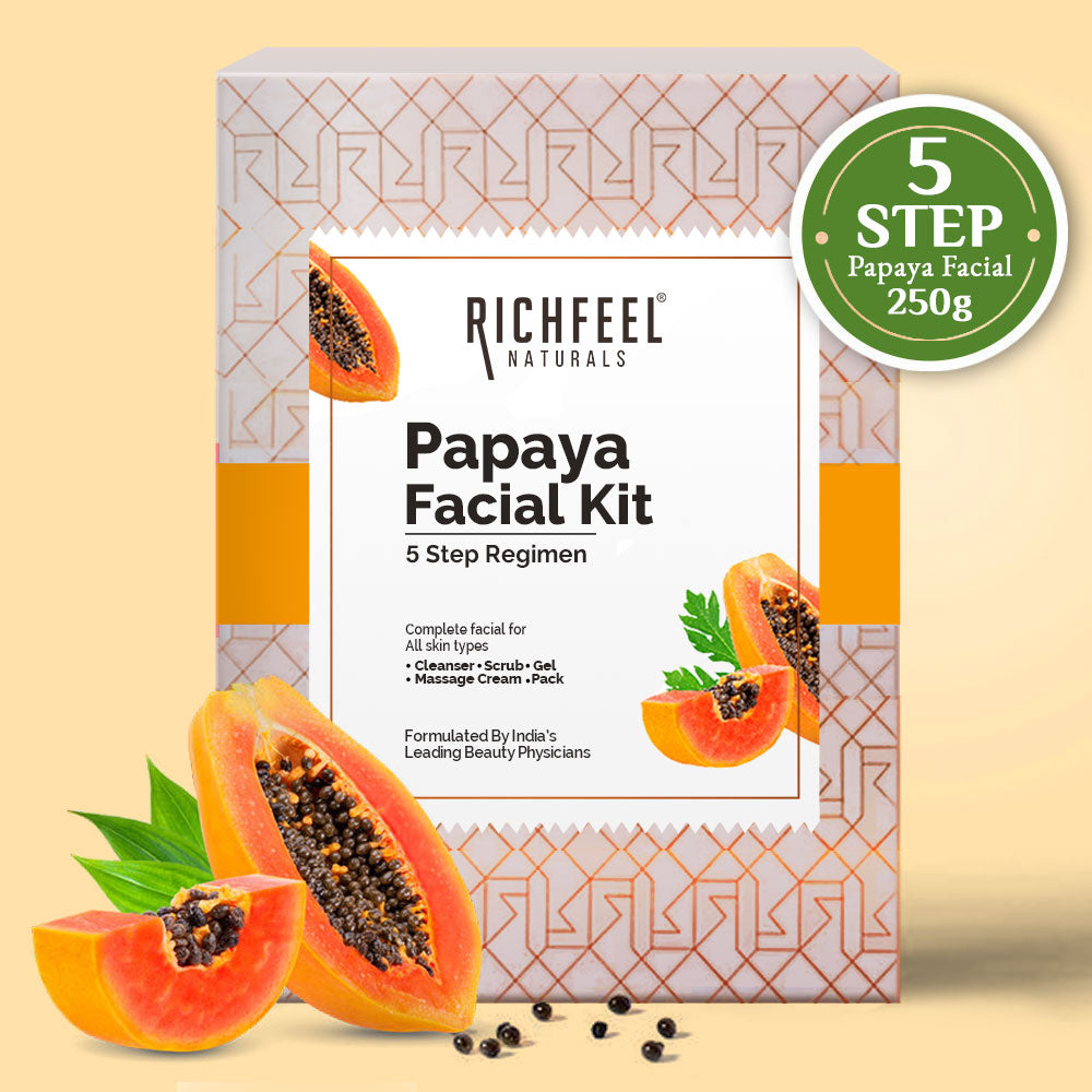 Richfeel Papaya Facial Kit 5X50 gm