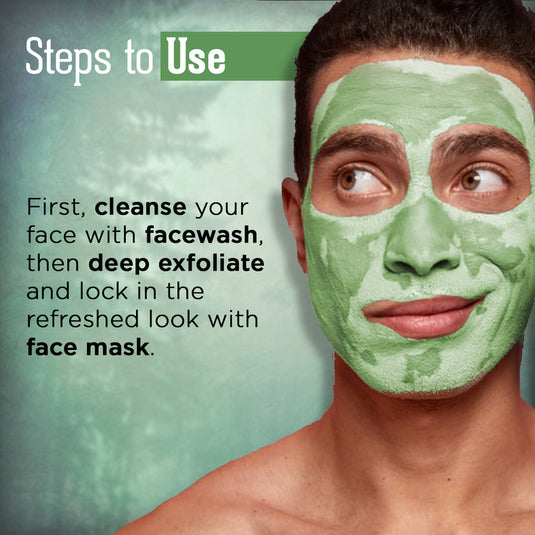 Green Tea Mask Stick & Green Tea Face Wash Combo