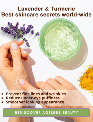 Lavender-Turmeric-Aloe Vera Facial Gel Serum