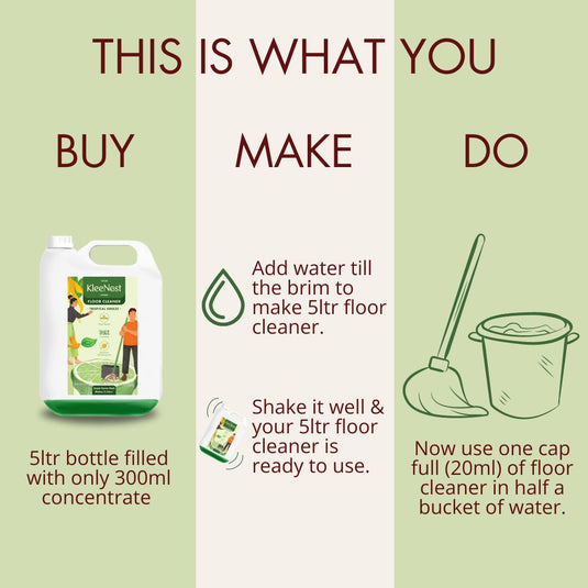 Kleenest 10 Litre – Tropical Breeze Floor Cleaner