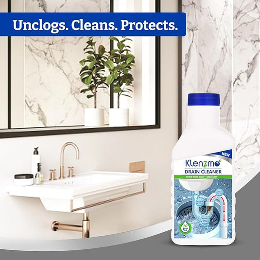 Klenzmo Drain Cleaner Liquid 400ml - 10 Doses