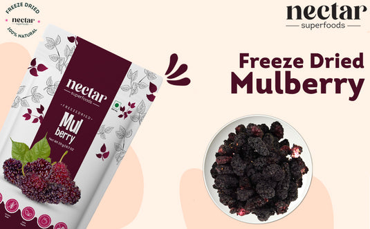 Freeze Dried Mulberry by Nectar Superfoods