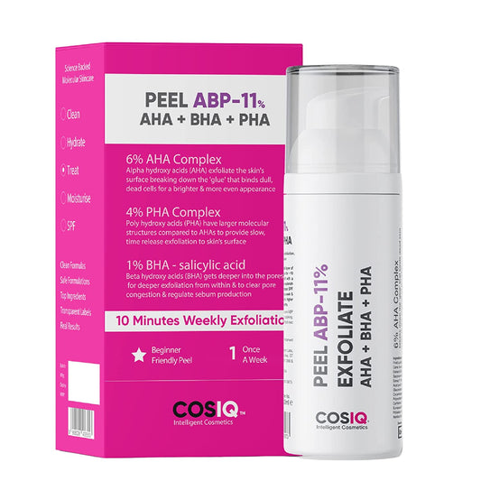 ABP-11% Gentle Exfoliating Peeling Solution, 30ml - CosIQ