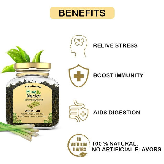 Benefits of amritandi assam morga green tea 