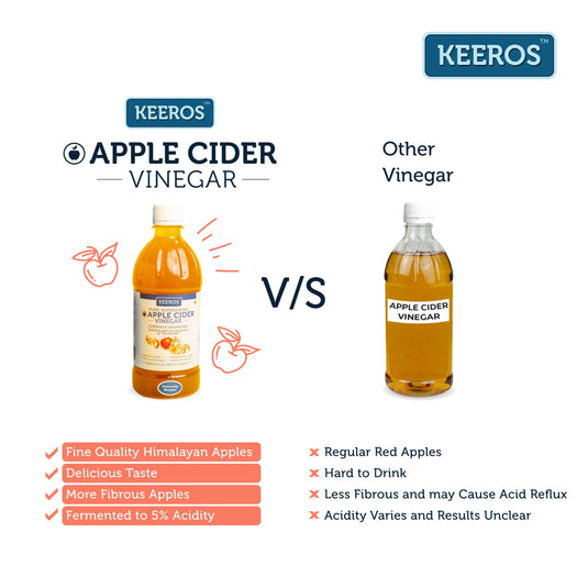 Keeros-Apple-Cider-Vinegar-vs-other-Vinegars