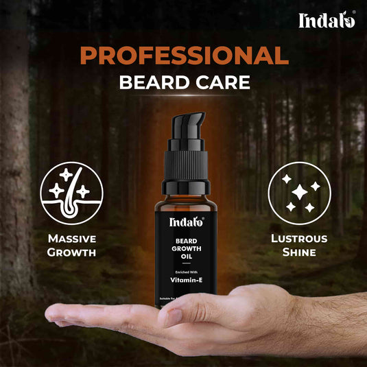 Beard oil for beard growth