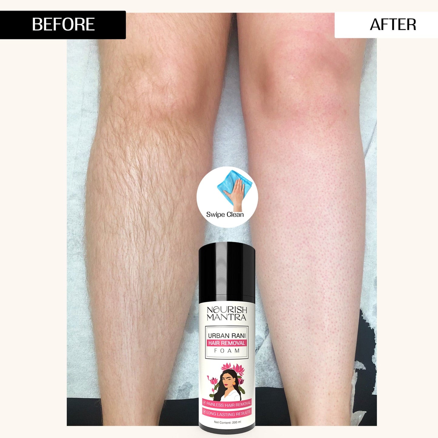 Urban Rani Hair Removal Foam