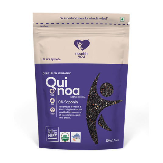 BLACK QUINOA | 500g - Nourish You