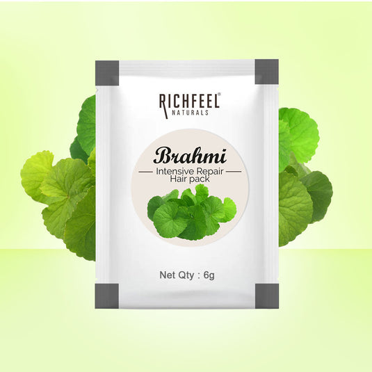 Richfeel Brahmi Intensive Repair Hair Pack 6g