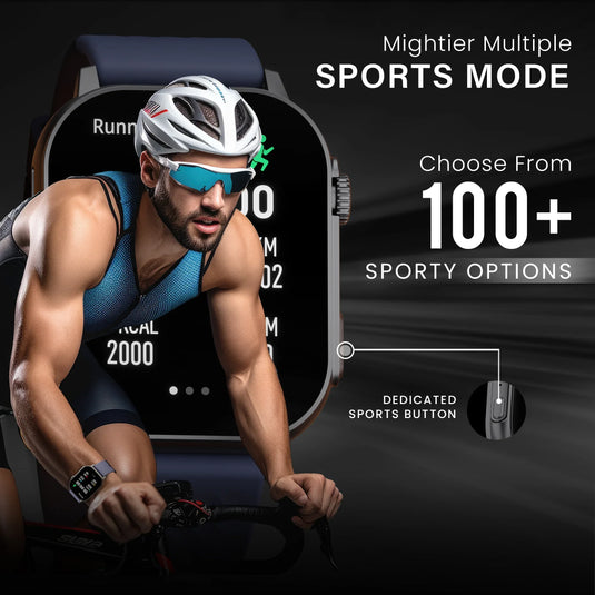 Hammer Arctic 2.04" Super Amoled Display Bluetooth Calling Smartwatch