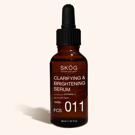 SKOG CLARIFYING AND BRIGHTENING SERUM with Vitaminc C + Niacinamide + Hyaluronic Acid for Pigmentation/ Dark Spots for all skin types