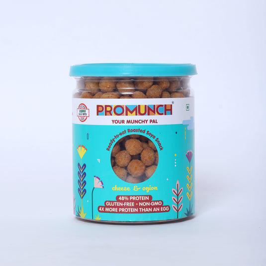 Dual Pack Protein Snacks (Peri Peri, Cheese & Onion) 150gm x 2