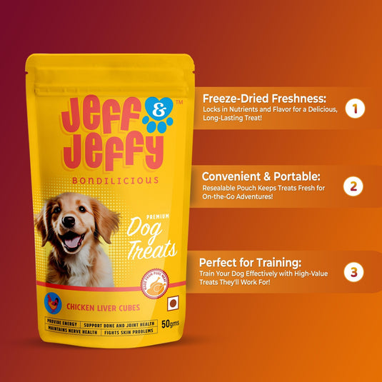 Chicken Liver Treats - Jeff & Jeffy