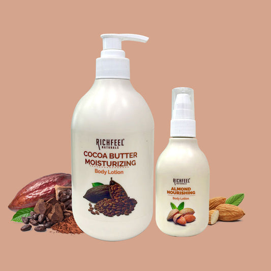 Richfeel Cocoa Body Lotion 400 ml + Free Almond body lotion 100 ml