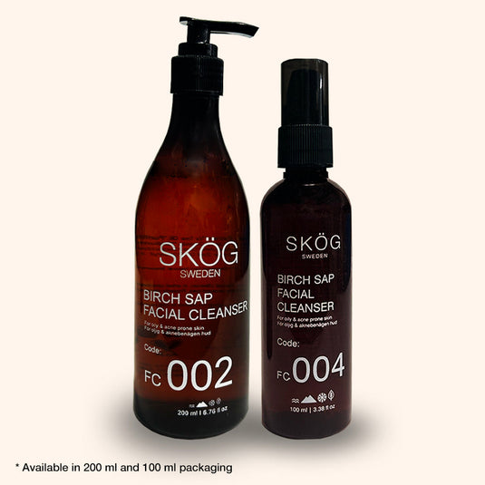 SKOG BIRCH SAP FACIAL CLEANSER/ Face Wash (SLS Free) for All Skin Types