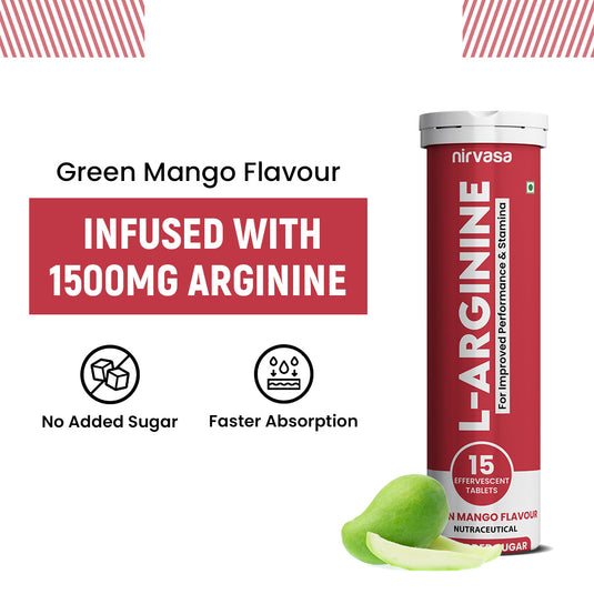 L-Arginine Effervescent Tablets (15 Tablets)