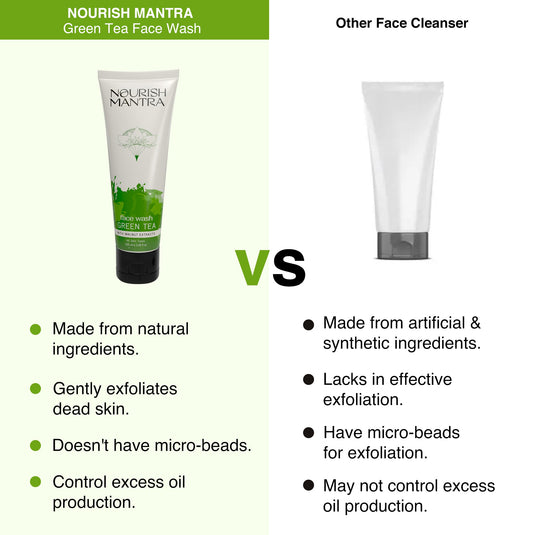 why choose green tea face wash