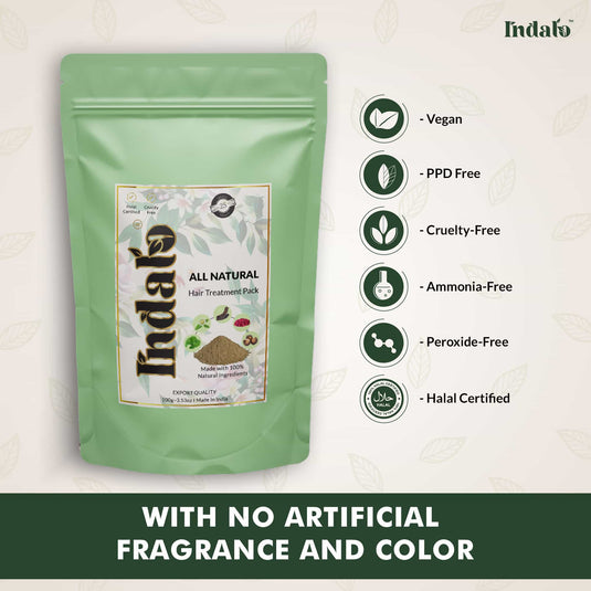 Indalo All-Natural Hair Treatment Pack - 100g