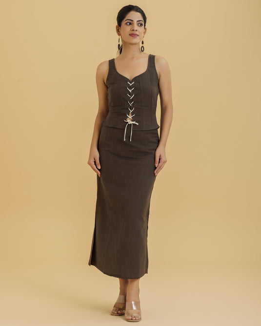 HEMPORIO Women's Long Skirt