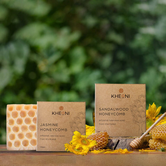 Sandalwood Honeycomb Beeswax Soap