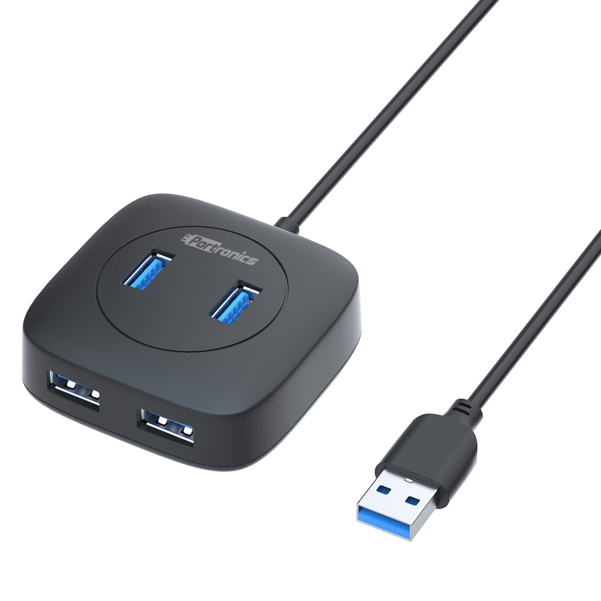 Buy Portronics Mport 4A-4Ports USB Hub Blue