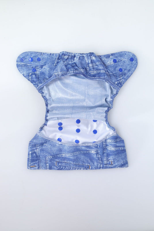 Diaper Cover (Jeans) + 1 WetfreeInsert