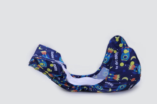 Diaper Cover (Moons) + 1 Wetfree Insert