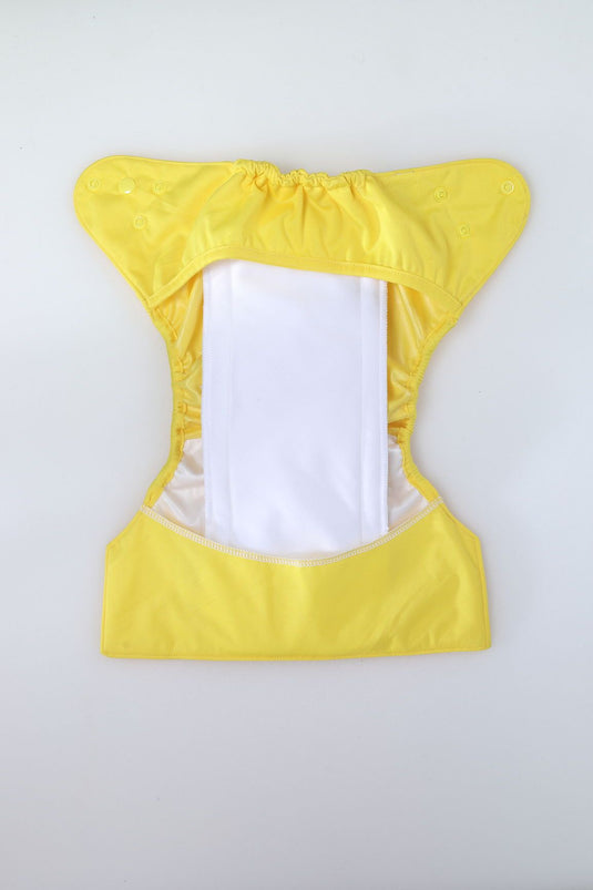 Diaper Cover (Highlight Yellow) + 1 Wet free Insert