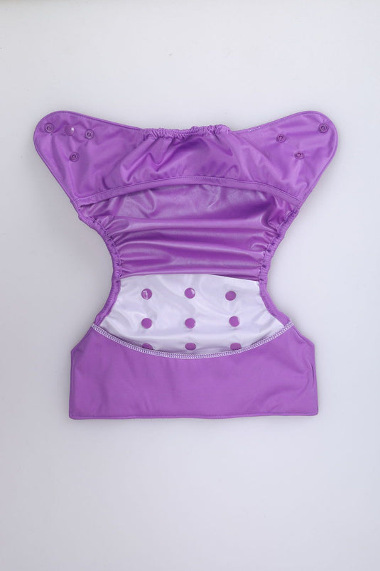 Diaper Cover (Violette) + 1 Wet free Insert