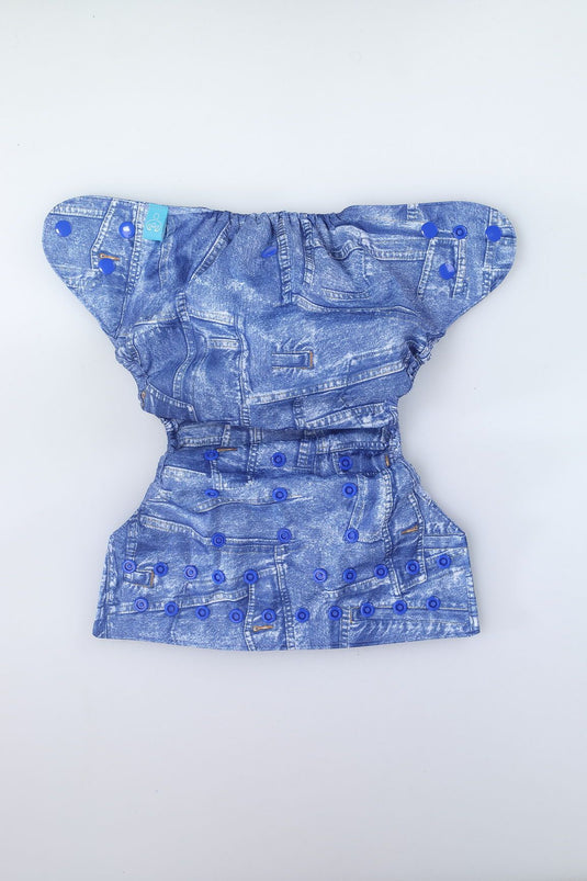 Diaper Cover (Jeans) + 1 WetfreeInsert