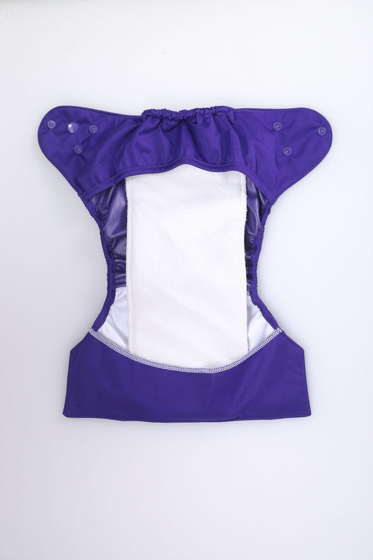 Diaper Cover (Purple) + 1 Wet free Insert