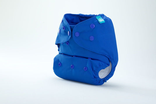 Diaper Cover (Deep Blue) + 1 Wet free Insert