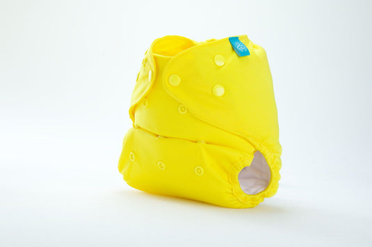 Diaper Cover (Highlight Yellow) + 1 Wet free Insert