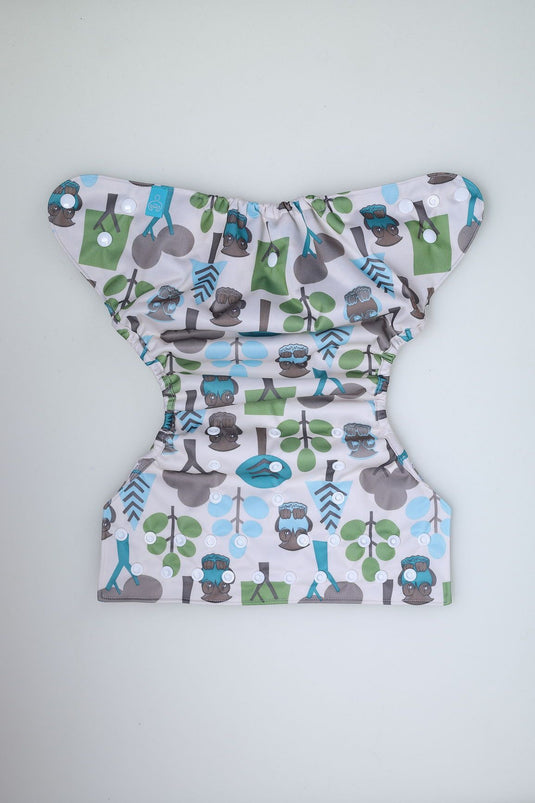 Diaper Cover (Trees) + 1 Wet free Insert