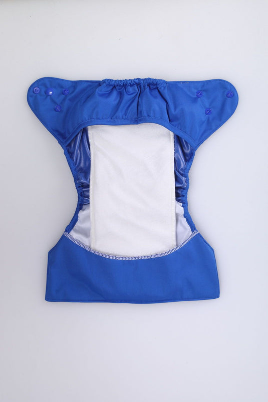 Diaper Cover (Deep Blue) + 1 Wet free Insert