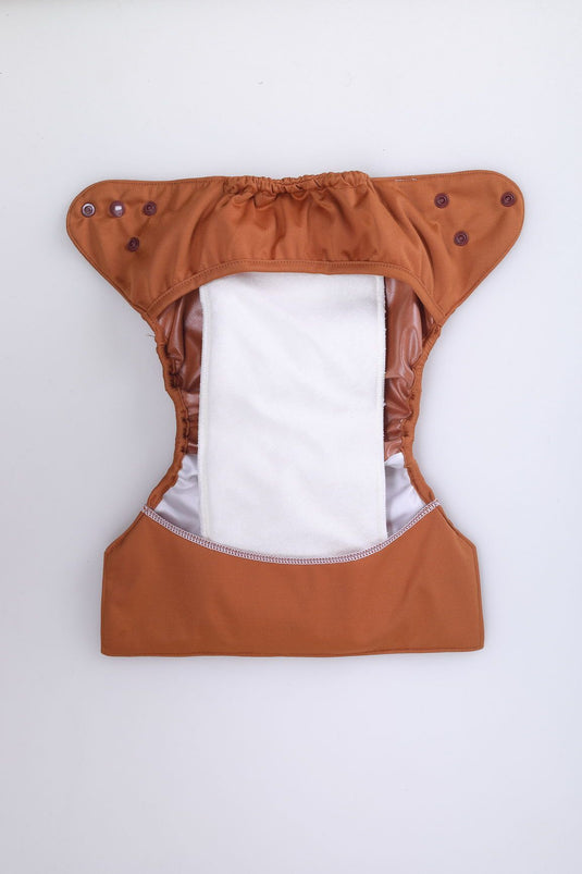 Diaper Cover (Chocolate) + 1 Wet free Insert