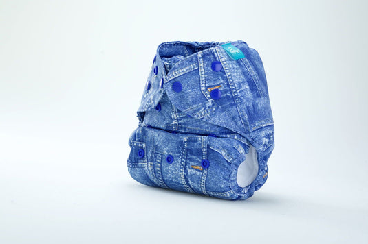 Diaper Cover (Jeans) + 1 WetfreeInsert