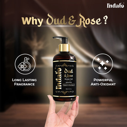 Oud and Rose Shower Gel