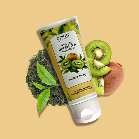 Richfeel Naturals Kiwi & Green Tea Face Wash 100gm