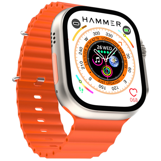 Hammer Ultra Classic with 2.01"  Largest Display Bluetooth Calling Smartwatch