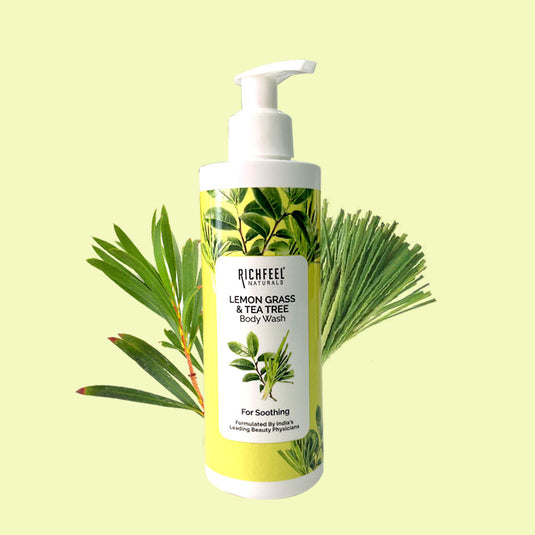 Richfeel Lemon Grass & Tea Tree Body Wash 200 Ml