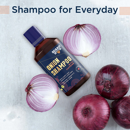 Onion Shampoo With Caffeine, 200ml