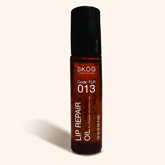 SKOG LIP REPAIR OIL for dry, chapped and dark lips with Rose Hip, Pomegranate and Vitamin E Lip moisturiser for all skin types