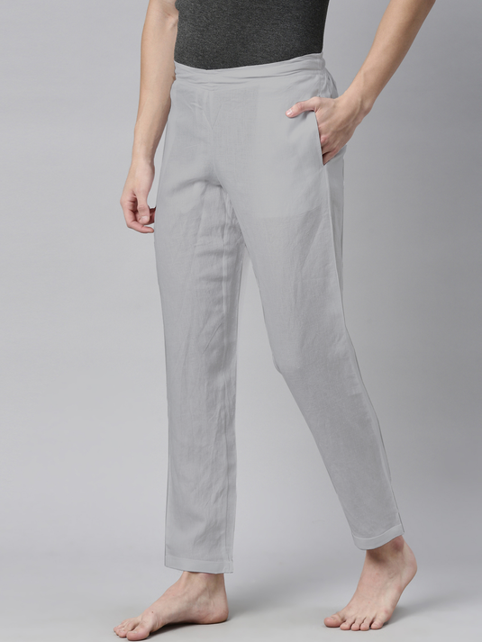 Men Slate Grey Hemp Lounge Pant