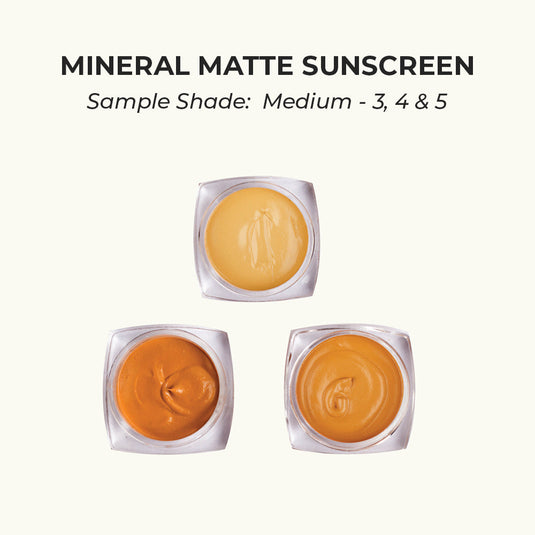 Harkoi Mineral Matte Sunscreen Sample (Pack Of 3) | SPF 35+ | PA++++ | Minimal Whitecast