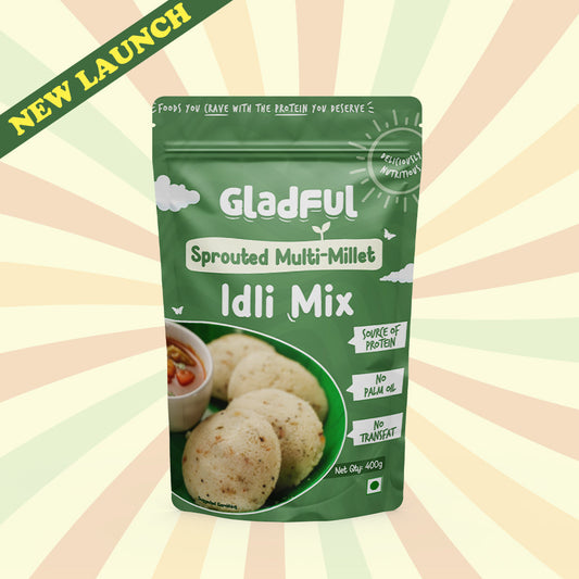 Sprouted Multi - Millet Instant Idli Mix - 400gms