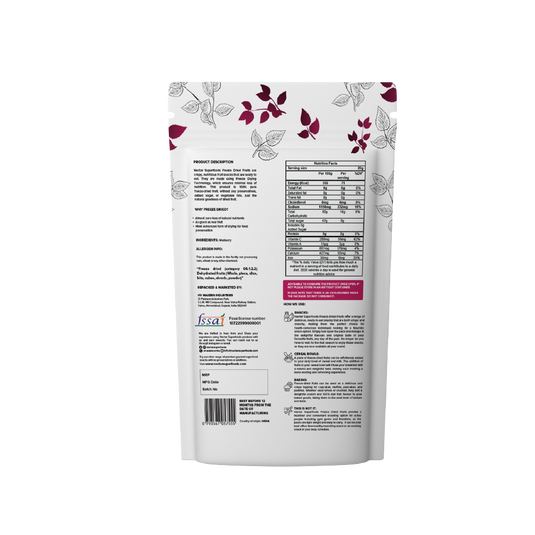 Freeze Dried Mulberry by Nectar Superfoods